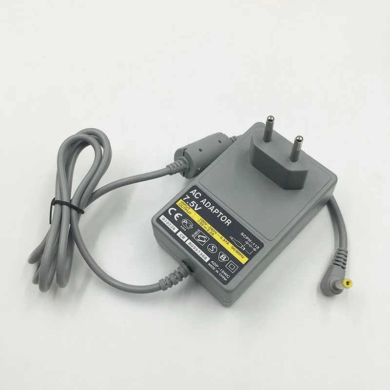 

Eu 2 Pin Replacement For PSOne Slim AC Wall Power Supply Charger Adapter Plug Cord For PS1
