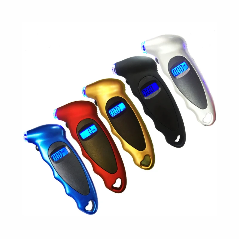 

2018 New Digital Car Tire Tyre Air Pressure Gauge Meter LCD Display Manometer Barometers Tester for Car Truck Motorcycle Bike