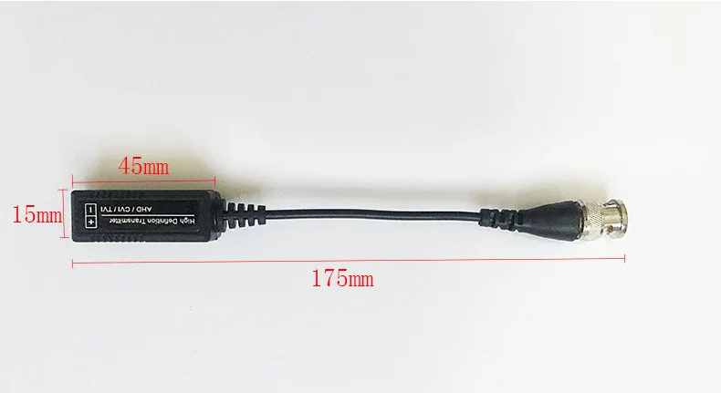 5 пар/лот CCTV пассивный TransceiversHD 720 P/1080 P UTP Видео балун Cat5 BNC разъемы для видеонаблюдения HDTVI HDCVI AHD Камера Системы