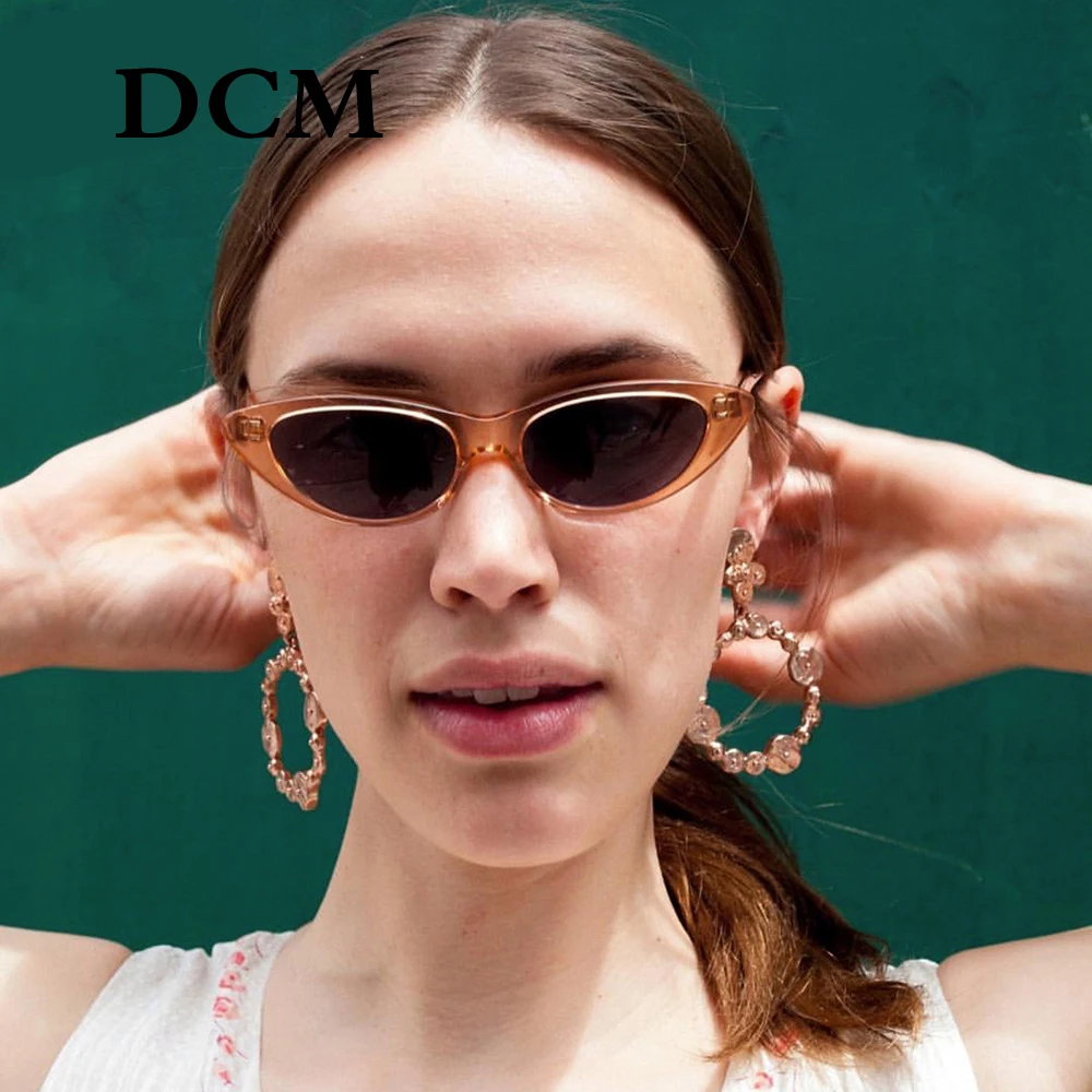 DCM Sexy Brown Black Small Cat Eye font b Sunglasses b font font b Women b
