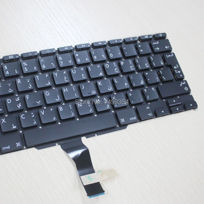 Новая A1370 A1465 Arabic AR Клавиатура для Apple Macbook Air 11 ''A1465 клавиатура замена арабского