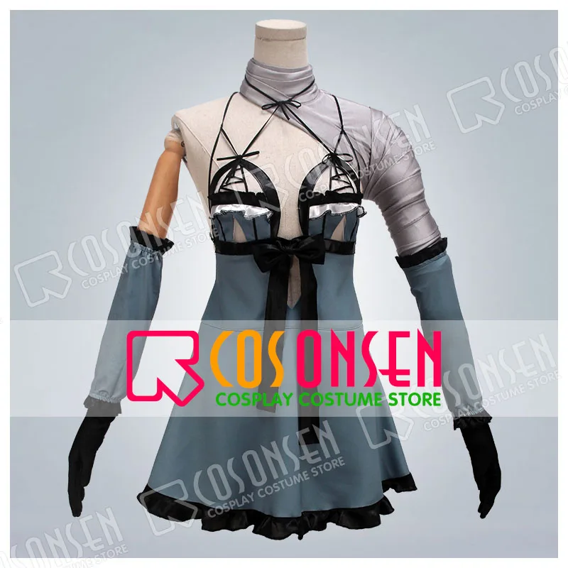 2B NieR Automata Косплей Женская игра DLC jorha 2B косплей костюм женское нарядное платье косплей ONSEN