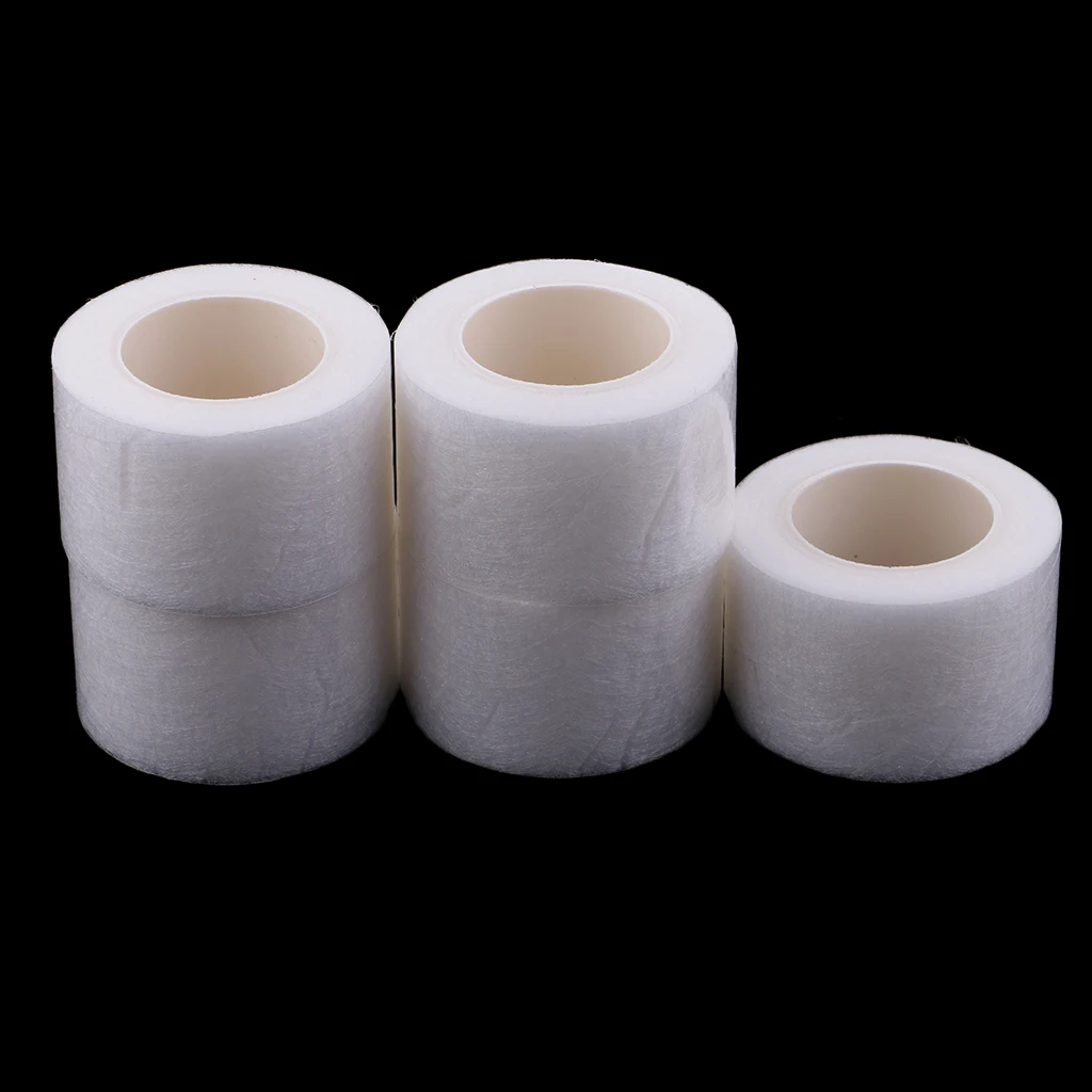 

5 Rolls Hot Melt Adhesive Web Double Backing Ribbons Curtains Hemming Broken of Cloths Fabric Arts DIY Crafts