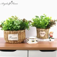 Искусственный растительный настенный материал зеленый Растительный настенный садовый декор Черепаха листик цветок листья из ротанга длинный Плющ зеленый укроп