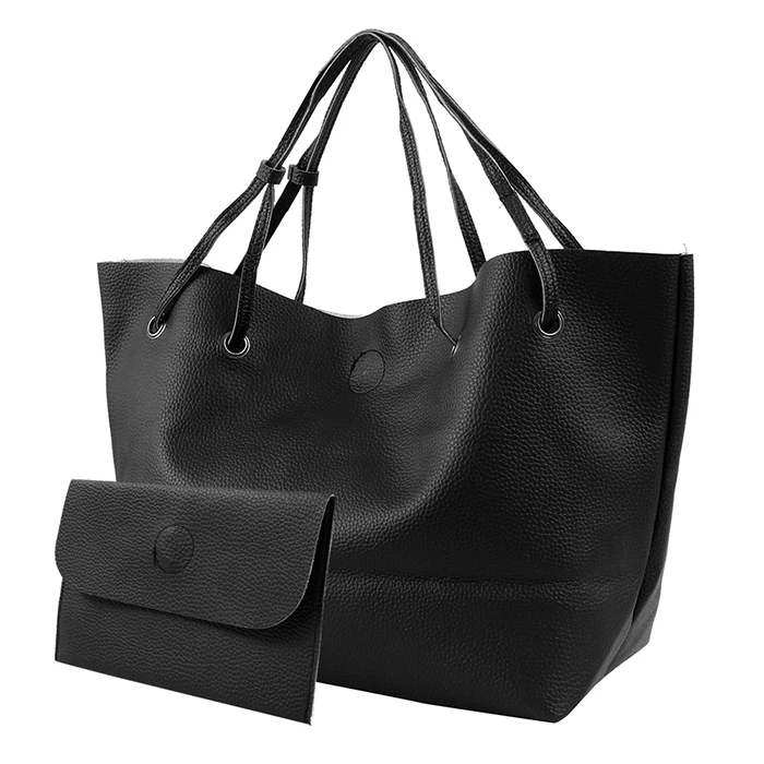 

brand 2018 new casual female totes composite handbags ladies pack hotsale simple large capacity fresh women shoulder bags