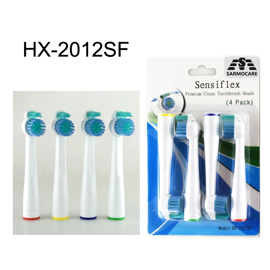 

4PCS replacement electric toothbrush heads nozzles for braun oral b SB17 SB417 EB25 EB30 EB50 HX2012SF vitality brush head