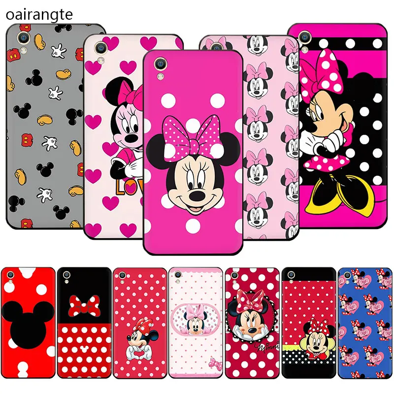 

Mickey Minnie Soft TPU phone case for OPPO R17 R15 F11 Pro R11 R9 S A77 A73 A83 A7 A37 A59 A5