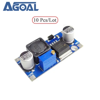 

10Pcs/lot LM2596 DC-DC Adjustable Step Down Power Supply Module Free Shipping
