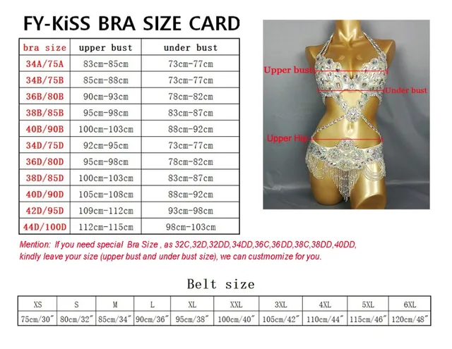 List of Bra Sizes