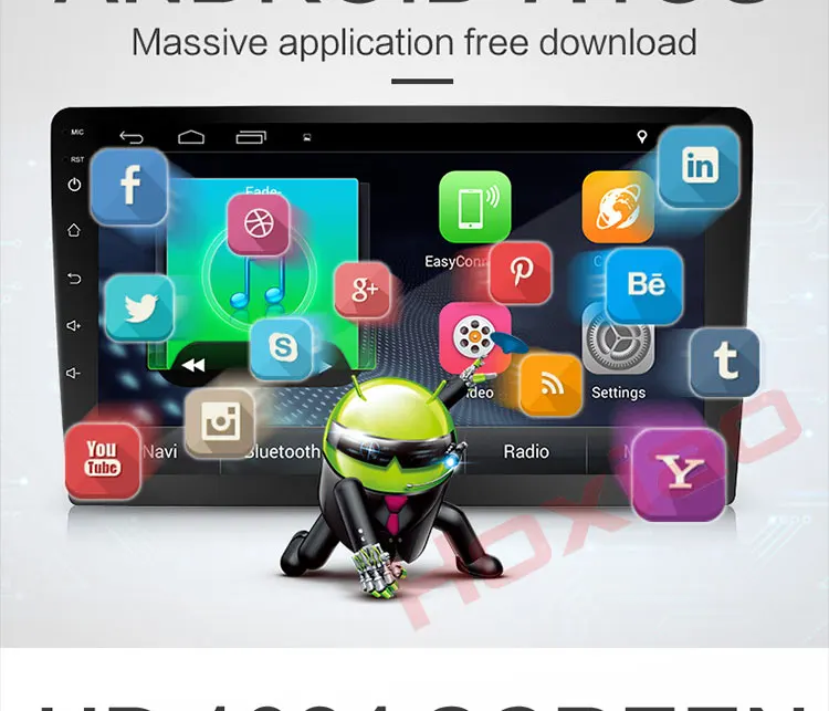 Best For Peugeot 2008 208 android Car 2 din radio GPS Navi 4 Core 9" WIFI  Car Android Multimedia 2din car dvd player 12