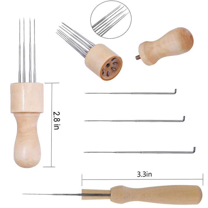 LMDZ набор инструментов для валяния шерсти игольчатые принадлежности для валяния с 90 игл 3 иглы бутылки, 2 иглы для валяния ручки для начинающих