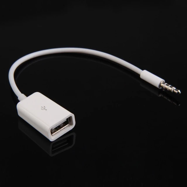 3.5mm Male Audio Headphone Plug To Usb 2.0 Female Jack Cable Cord Adapter - Data Cables - AliExpress