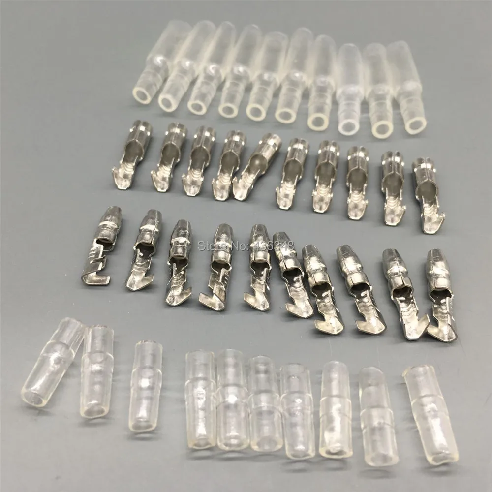 10 Sets Bullet Connector Male Female Terminal 4mm Motorcycle Bullet