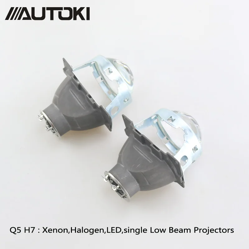 Автоки Стайлинг объектива проектора 3 дюйма Q5 Koito Биксеноновая HID линза с одним
