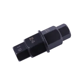 

2019 NEW Motorcycle Bike Front Wheel Spindle Adaptor Tool Hex Key 17, 19, 22 and 24mm Dropshipping Motocicleta Bicicleta 3.6