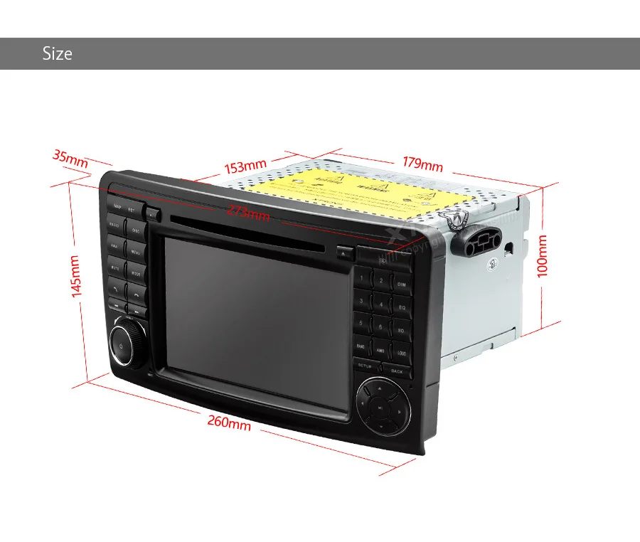 Flash Deal Android 8.1 Radio GPS RCA Car DVD Player for Mercedes Benz ML Class W164 ML300 ML350 ML450 ML500 2005-2011 GL Class X164 21