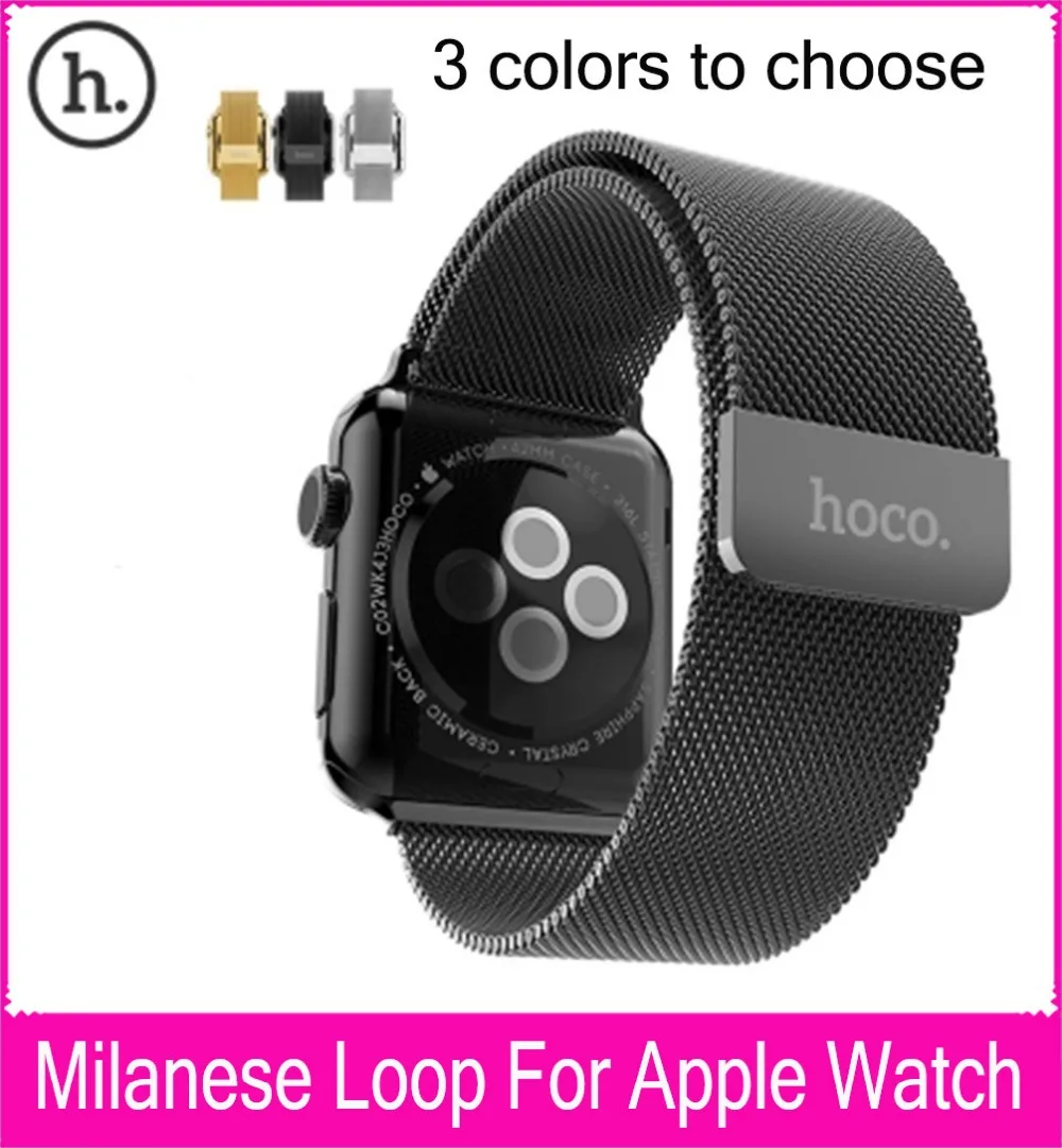 New Arrival HOCO Milanese Loop Strap Made By 316L Stainless Steel With Adjustabl
