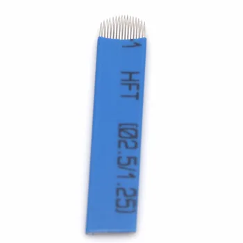 

10pcs high quality stainless steel microblading blades 16 U shape eyebrow needles for permanent makeup eyebrow tattoo