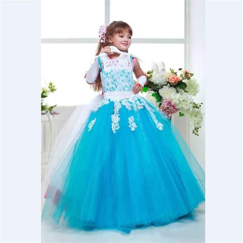 Lavender-Flower-Girl-Dress-2016-ball-gown-Tulle-sashes-Beaded-Kid-Evening-Gown-Pageant-Dresses-for (3)