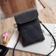 Kausalen Handtaschen Frauen Mädchen umhängetasche Damen Mode Pu-leder Mini Handy taschen