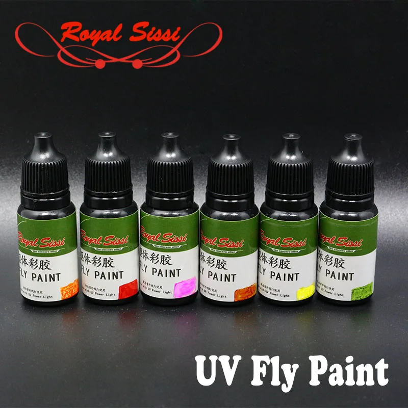 2019hot 2bottles colorful fly tying UV glue cure in seconds super UV