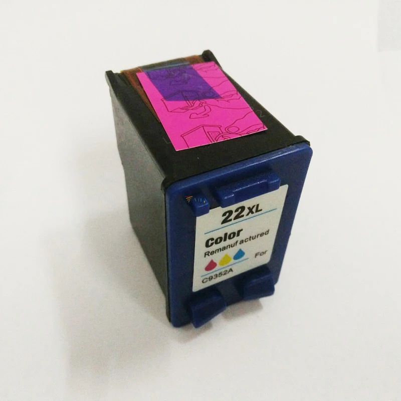 Картридж для принтера vilaxh 22xl совместимый с HP 22 xl Deskjet F2280 F380 F2100 F2180 F2110 F2240 F2250 F370|ink