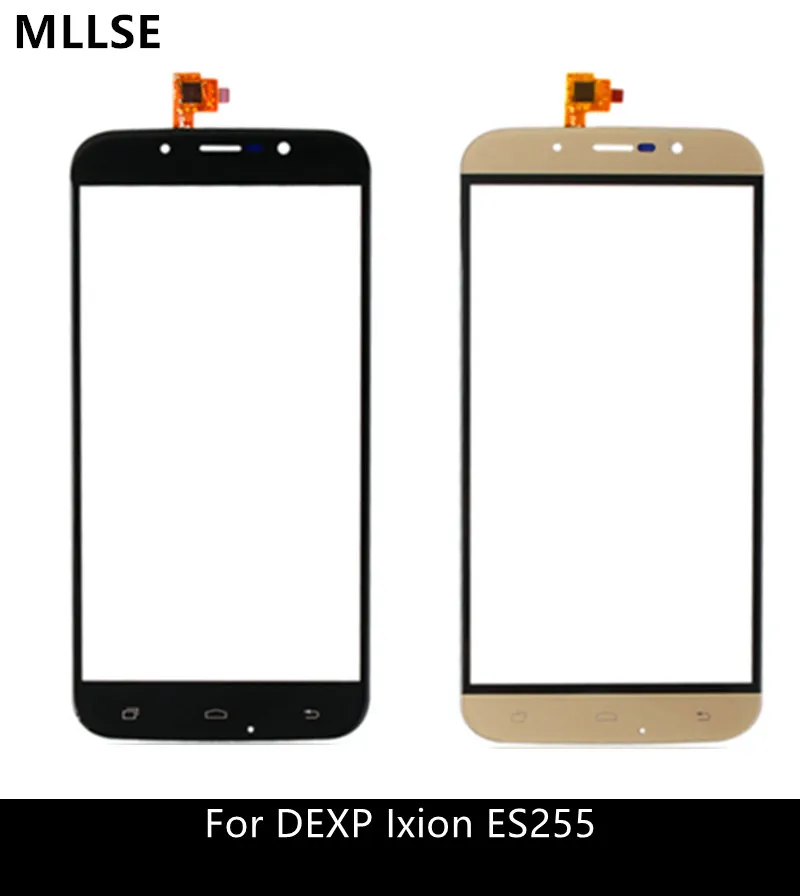 

5.5 inch Touch Screen Digitizer For DEXP Ixion ES255 Fire Touch Sensor Replacement Touch Panel glass sensor Black Gold