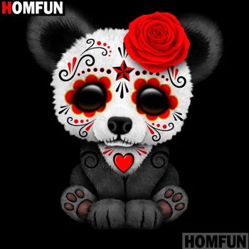 

HOMFUN Full Square/Round Drill 5D DIY Diamond Painting "cartoon animals"3D Embroidery Cross Stitch 5D Decor Gift A15321