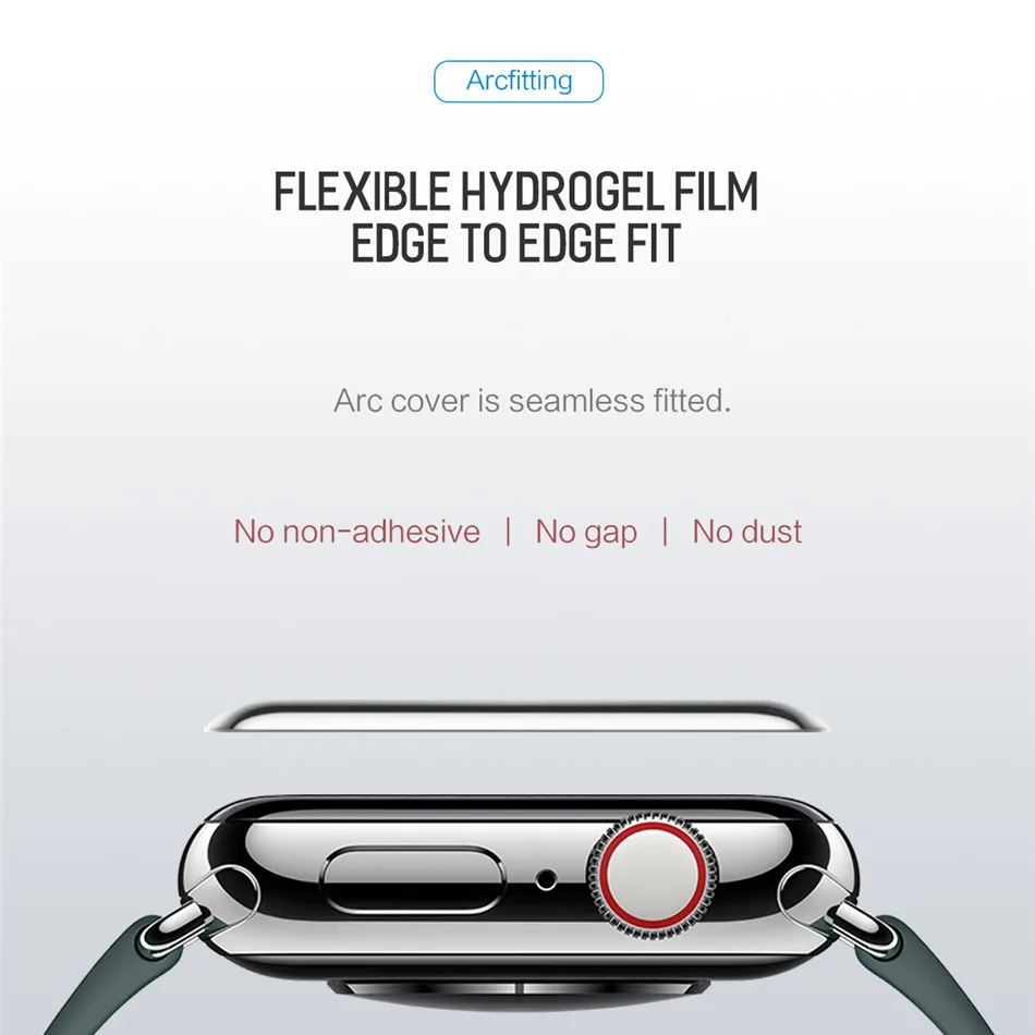 Rock 0.4mm Hydrogel Screen Protectors for iWatch Serise 405