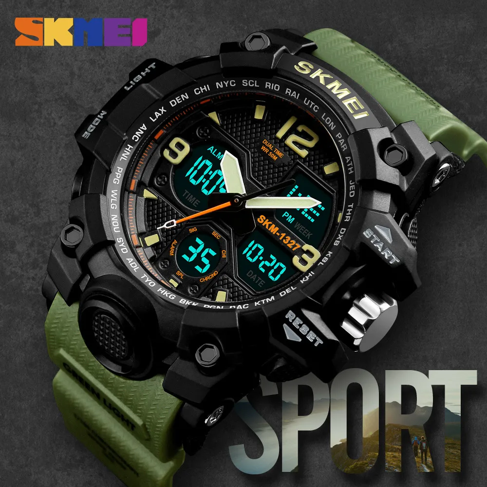 set time on skmei watch