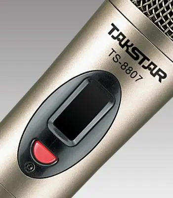 Takstar TS-8807 UHF 무선 마이크 시스템 FM 2 수신기 및 송신기 KTV 및 회의 및 무대 공연 부티크 뜨거운