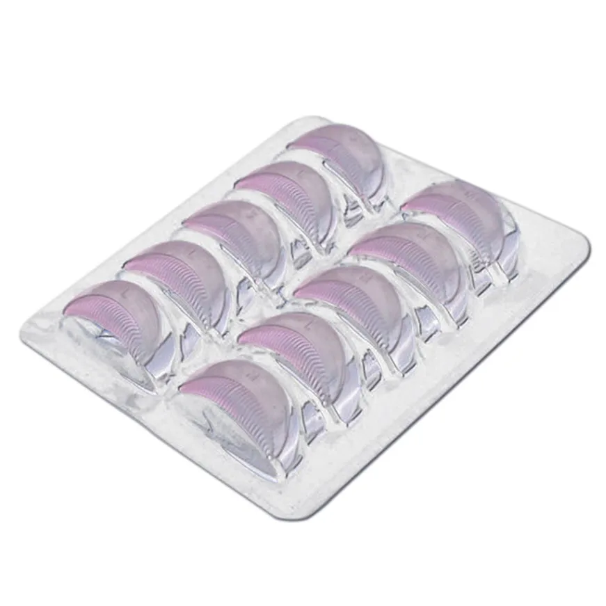 

makeup 10PCS Silicone Gasket Eyelash Curler Curling Perming Kit Apply Eyelash Curling