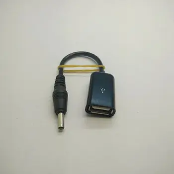 

DC 3.5*1.35mm Male Adapter to USB Type A Female Converter Data Power Cable 12cm Black for Tablet PC Phone