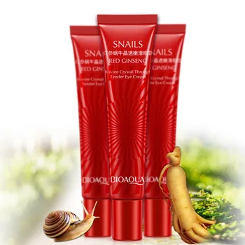 

2pcs /set Snail Essence Eye Cream Moisturizer Fade Fine Line makeup gel Remove Dark Circle Lift Skin Care