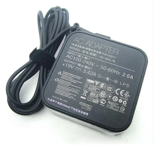 Genuine 65W Laptop Charger 19V 3.42A Power Supply for ASUS VivoBook S500 PA-1650-78 ADP-65GD B ADP-65AW A EXA1208UH AC Adapters Genuine 65W Laptop Charger 19V 3.42A Power Supply for ASUS VivoBook S500 PA-1650-78 ADP-65GD B ADP-65AW A EXA1208UH AC Adapters