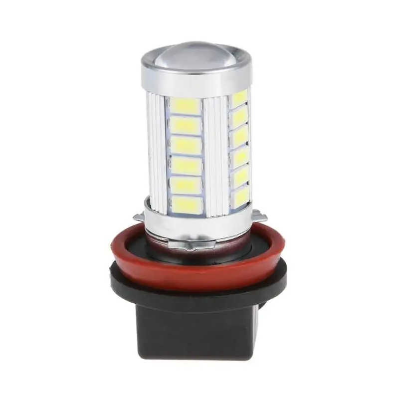 2 шт 12V H8 5730 33SMD Белый светодиодный автомобильный противотуманный фонарь автомобилей светильник светодиод DRL светодиодные фары головного света светильник дневного светильник лампочка