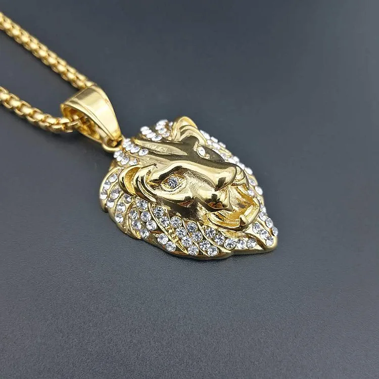 Женская и мужская цепочка с подвеской в стиле хип хоп|franco chain|zircon necklacenecklace men |