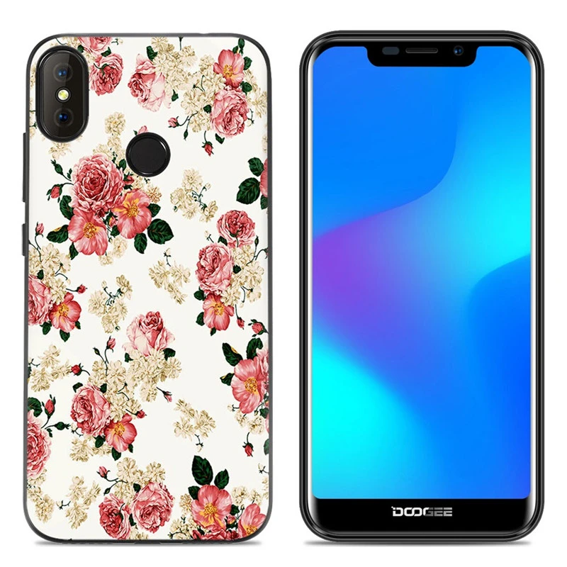 Чехол для телефона Doogee X70 5 дюймов модный дизайн художественный окрашенный ТПУ