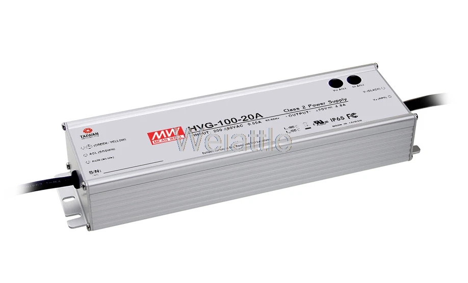 

MEAN WELL original HVG-100-30D 30V 3.2A meanwell HVG-100 30V 96W Single Output LED Driver Power Supply D type