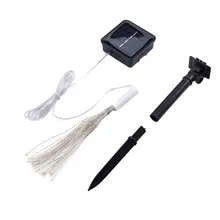 120 Светодиодные затемняемые Звездные струнные огни водонепроницаемый Сказочный Рождественский свет солнечный