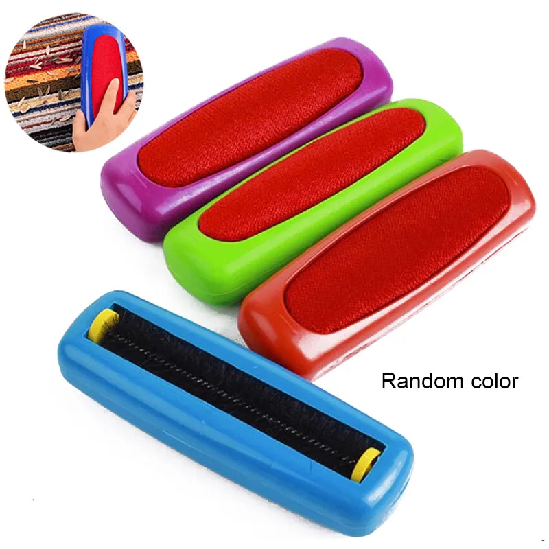 

Carpet Dust Brush Plastic Table Crumb Sweeper Pet Hair Fluff Cleaner Sticky Picker Lint Roller Clothes Cleaning Brushes MJJ88