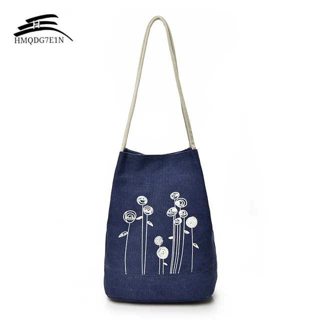 Top Quality Women Shoulder Handbag Female Canvas Tote Bag Fl Top Quality Women Shoulder Handbag Female Canvas Tote Bag Fl Print Beach Bags For S Cute