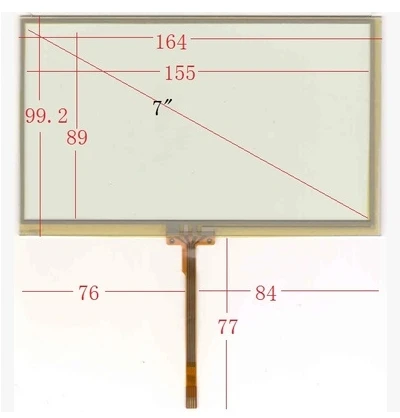 

New 7 Inch Touch Screen 164*99.2 mm 164*99 mm