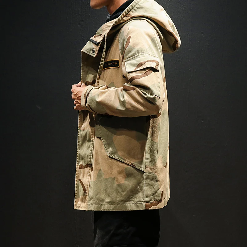 Men Military Camouflage Jacket Army Tactical Clothing Multicam Male Erkek Ceket Windbreakers Fashio