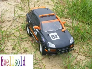 

Ewellsold 026 190mm PVC painted Shell body for 1:10 1/10 RC car white/black 2pcs/lot