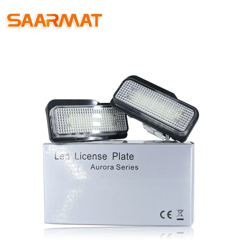 LED CANBUS No Error License Plate Light Base bulb For Mercedes Benz