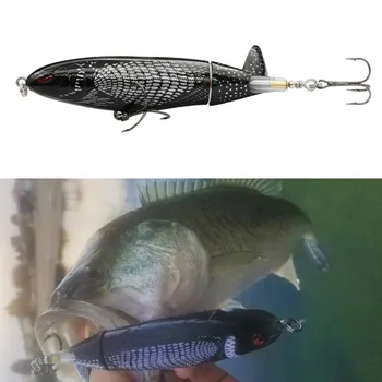 

Hunthouse Whopper Plopper pencil top water fishing lure floating popper baits for fishing pike zander fish isca artificiaLW113