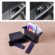 CITALL ABS пластик 2 шт. задняя дверь контейнер подлокотник коробка для хранения для VOLVO XC60 2008 2009 2010 2011 2012 2013