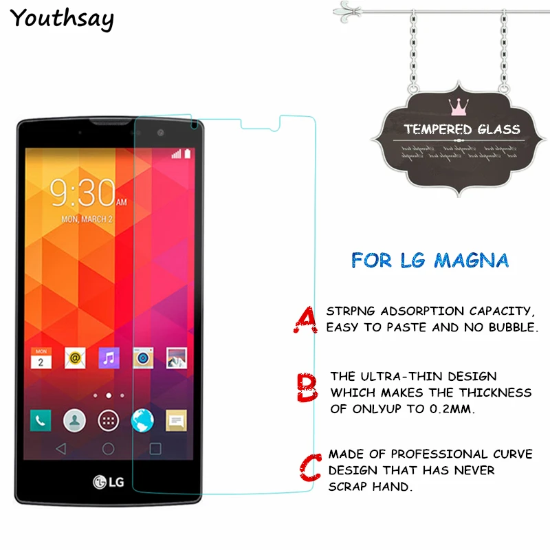2 шт для стекла LG Magna защита экрана закаленное стекло G4C защитная пленка G4 Mini H500F