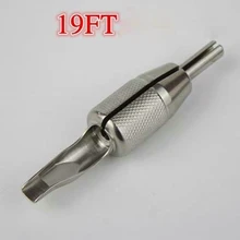 Нержавеющая сталь большая игла сопло 19ft иглы наконечники Ручка 19 рот тату оборудование татуировки ручка горячая распродажа